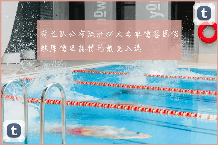 荷兰队公布欧洲杯大名单德容因伤缺席德里赫特范戴克入选