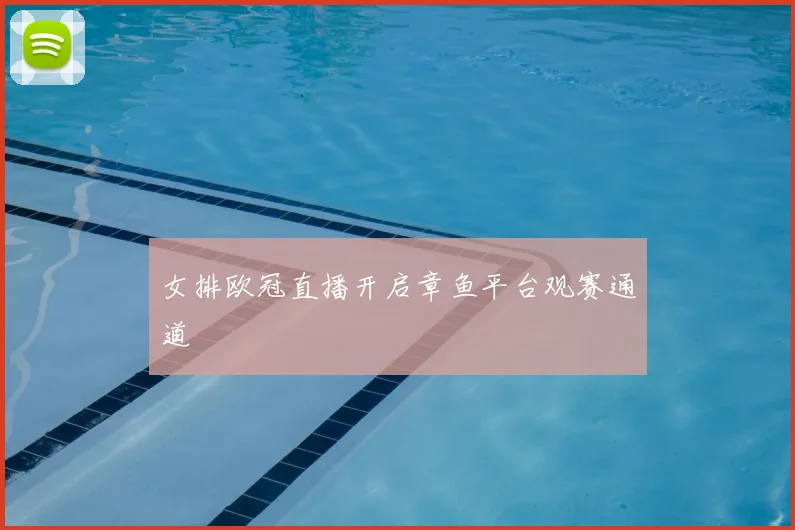 女排欧冠直播开启章鱼平台观赛通道